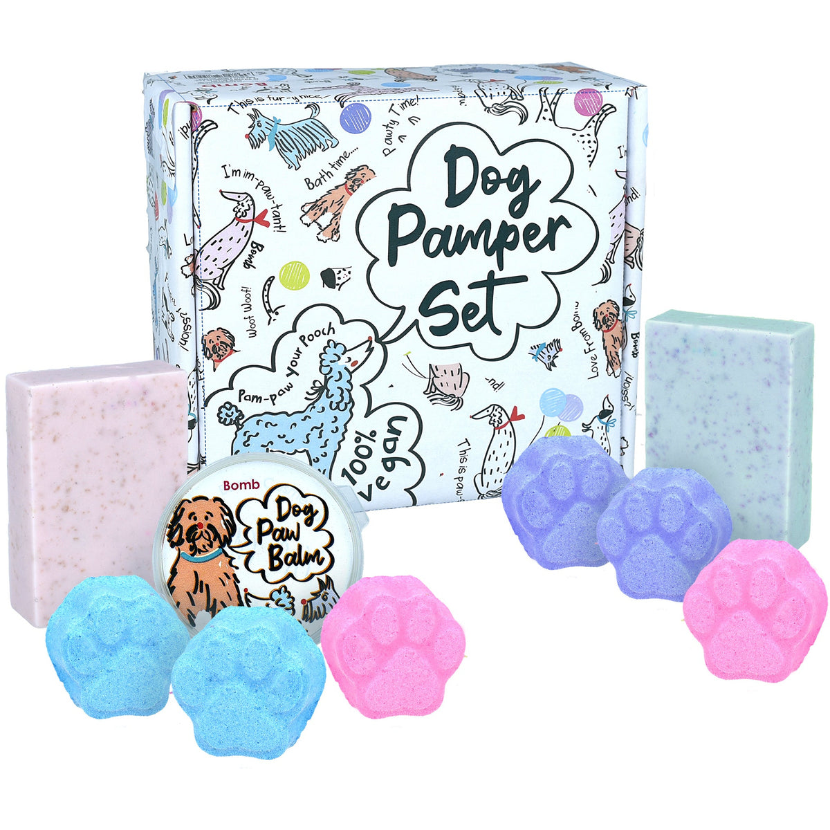 Dog pamper hot sale kit