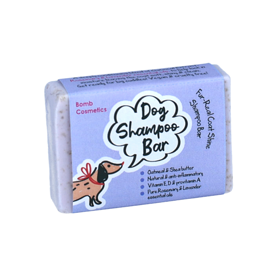 FurReal Coat Shine Dog Shampoo Bar Bomb Cosmetics UK