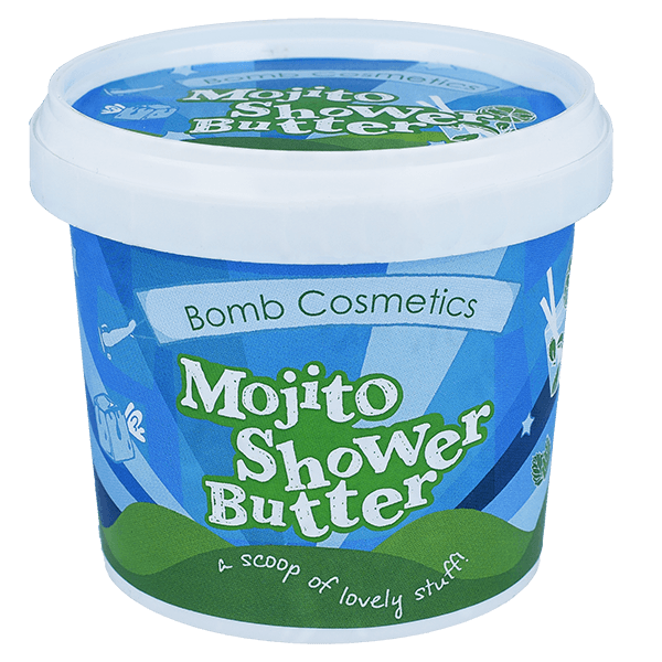 Mojito Cleansing Shower Butter 365ml Bomb Cosmetics UK